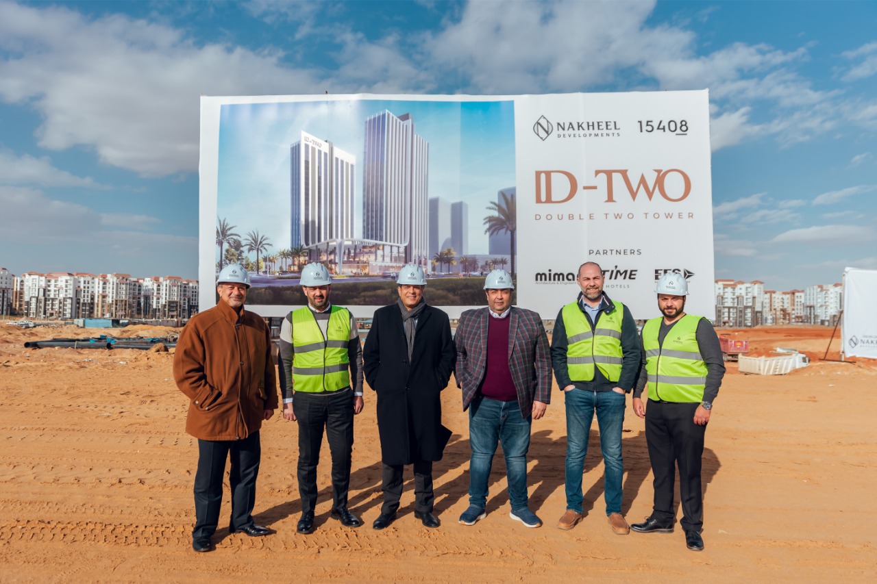 "نخيل" تؤكد انتظام الأعمال بمشروع "DOUBLE TWO TOWER" وفق الخطة الزمنية